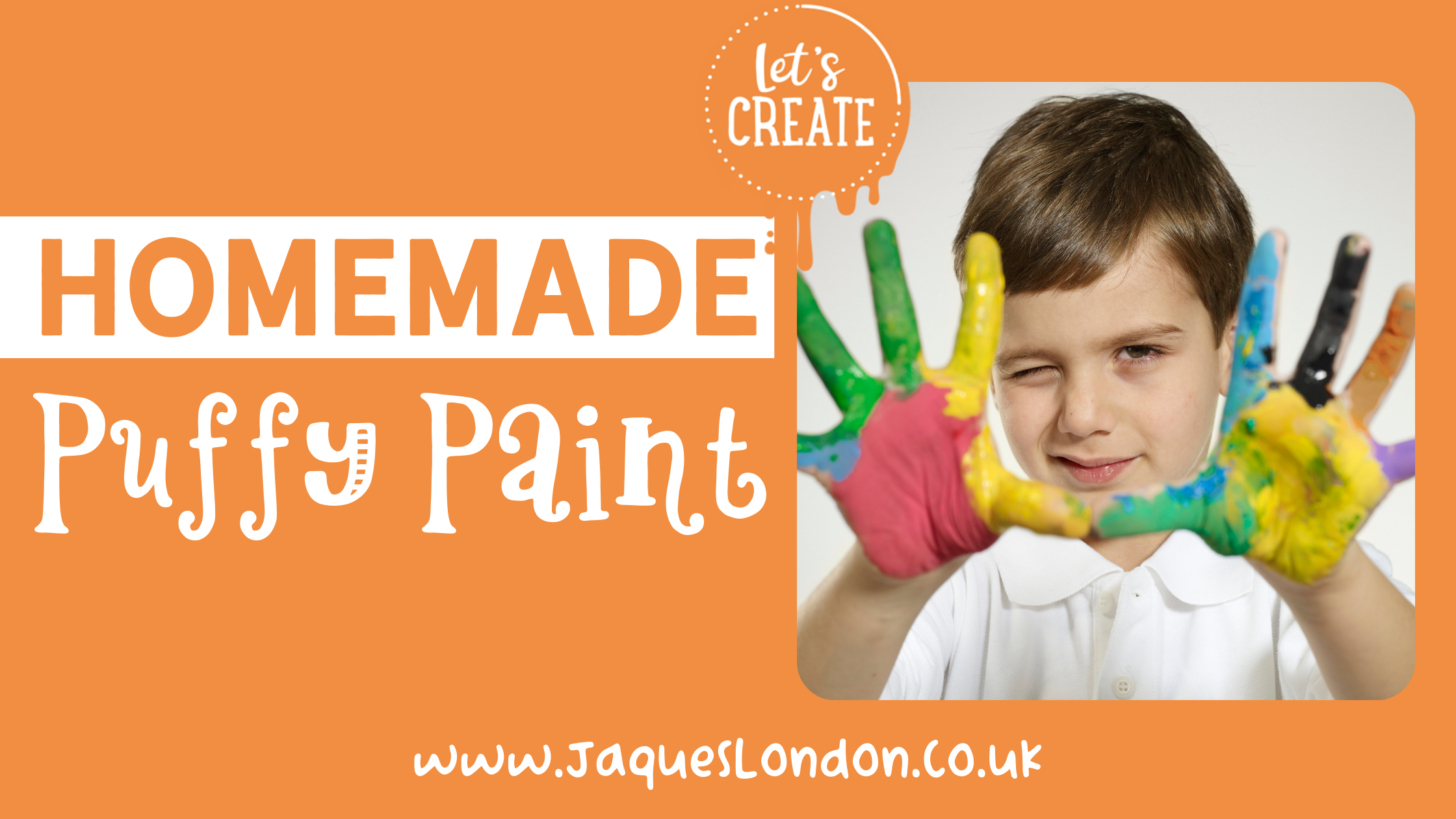 How to Make Puffy Paint for Kids