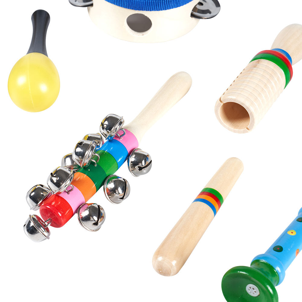 Children s Music Set Wooden Instruments Jaques of London