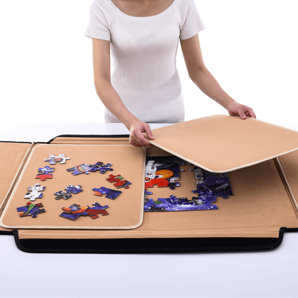 Portable Puzzle Board with Cover for All 1,000 Piece Puzzles