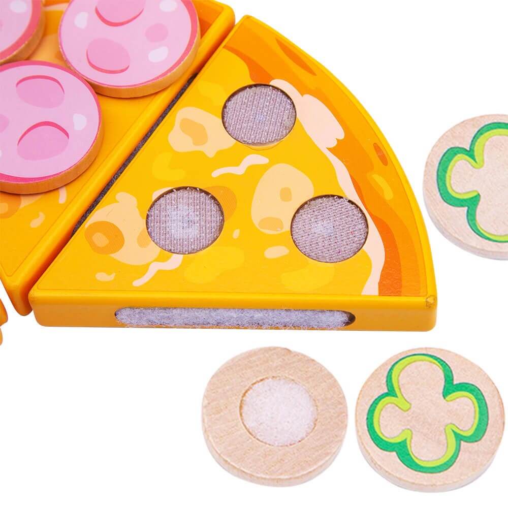 Toy best sale wooden pizza