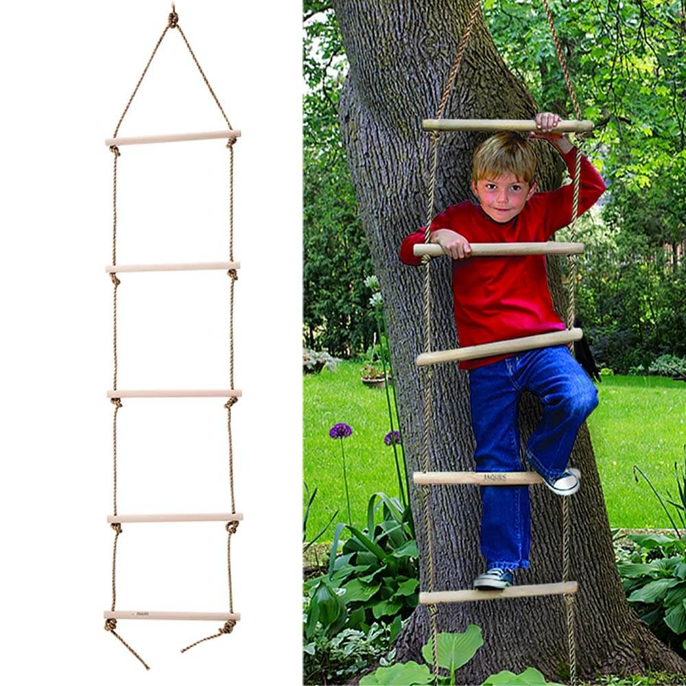 Rope ladder for children teach the balance