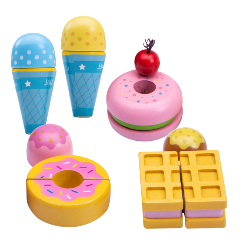 Complete ice cream set