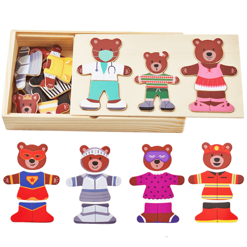 Dress up bears set