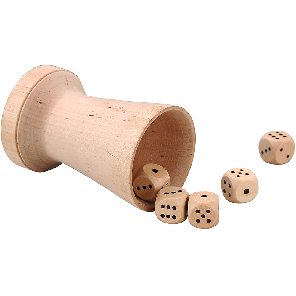 Dice Cup - Luxury Wooden Dice Shaker