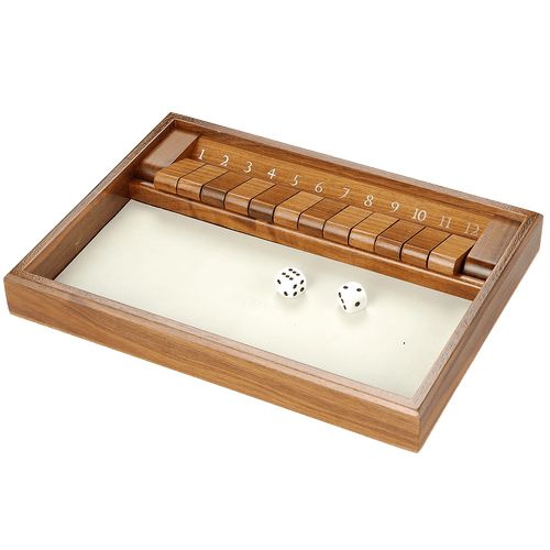 Grand Black Walnut Shut The Box