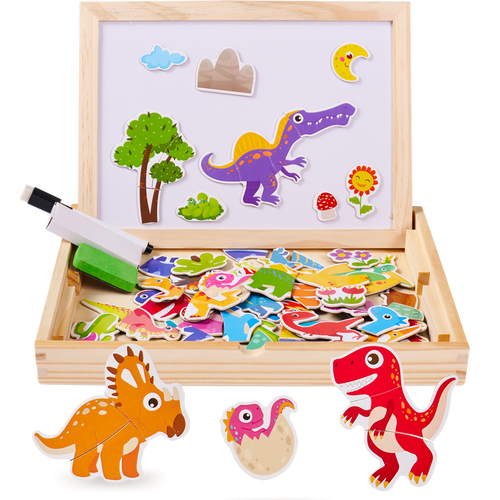 Dinosaur craft set with reversible whiteboard