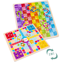 Snakes and Ladders with Ludo - Family Board Game