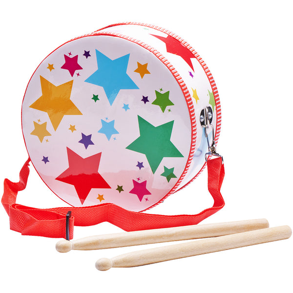 Wooden drum for toddlers discount