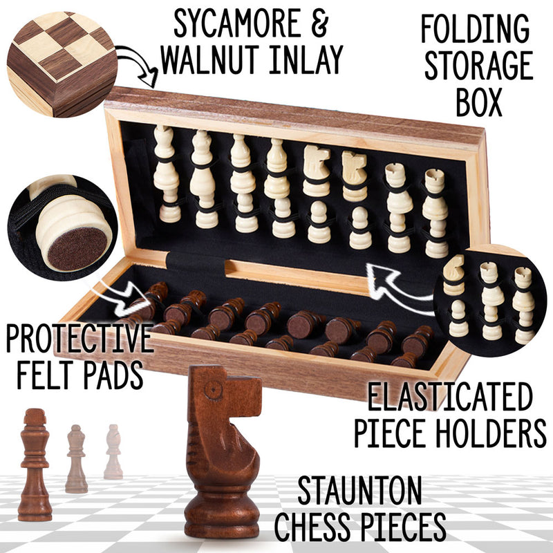 Chess Board Game Felt Bag