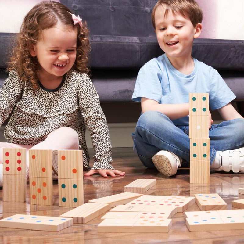 Let's play kids with Number building blocks. Wooden Jenga Game. Count to  51. 