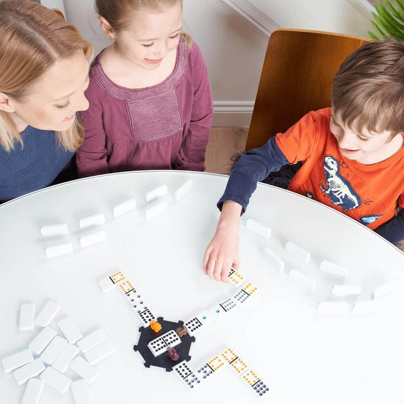 Games You Can Play with a Set of Dominoes - MexicanTrainFun