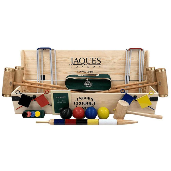 Jaques of London Croquet Set with Carry Bag purchases Vintage Complete