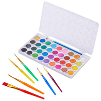  Mini Watercolor Paint Set For Kids and Toddlers, 5