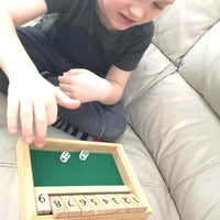 Playing shut the box 