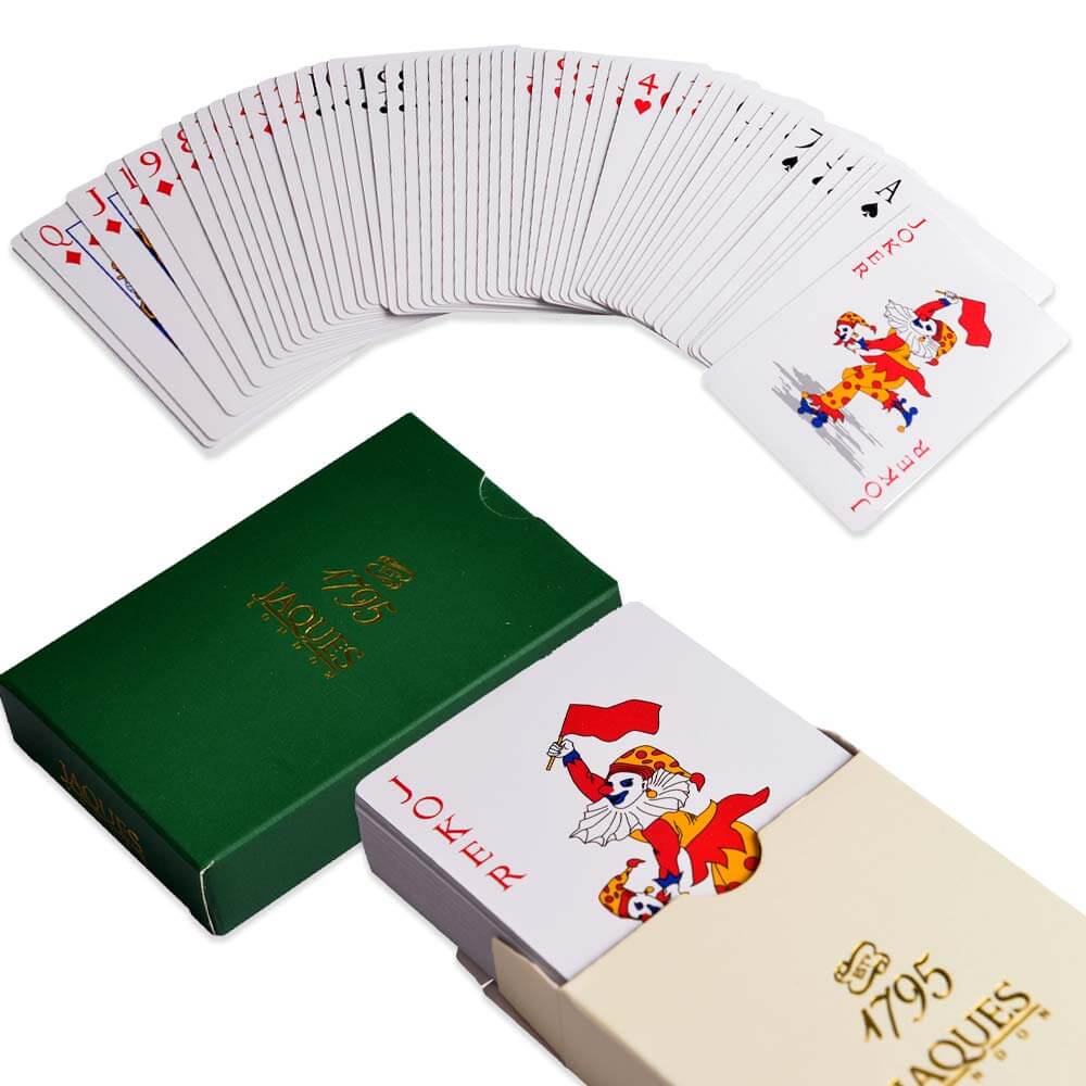 Waterproof Playing Cards | Twin Set with Case – Jaques of London