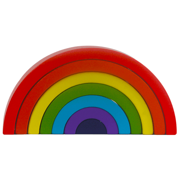 Montessori Toy Wooden Rainbow Jaques of London